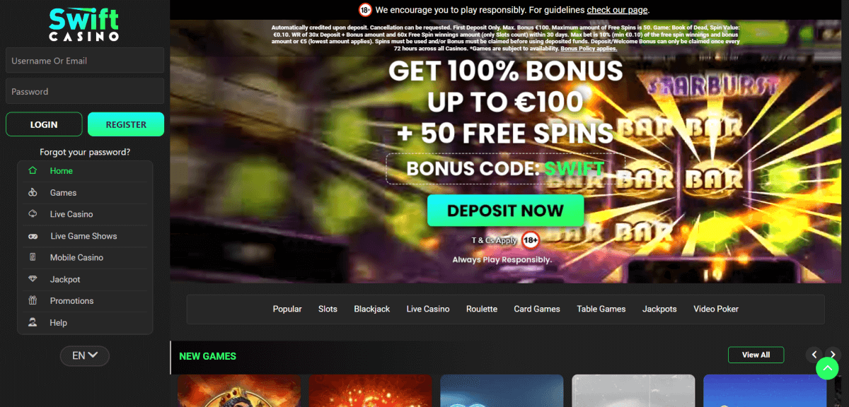 Swift Casino 2026 En Ny Æra for Online Spil 863565301